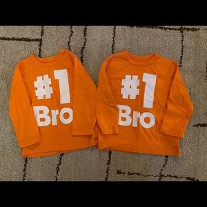 2T #1 bro shirts twins